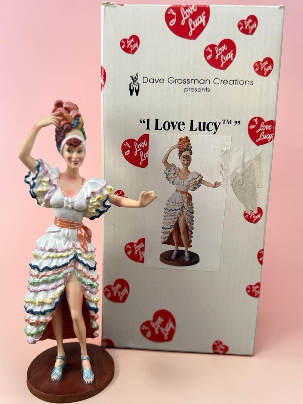 I Love Lucy "Caribbean Showgirl" Figurine Dave Grossman Carmen Miranda Vintage